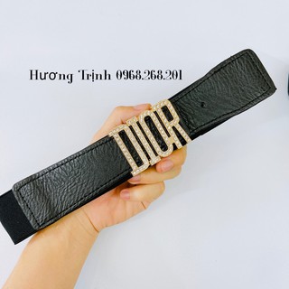 Đai nịt váy chữ đính đá dễ phối vây đầm nhất