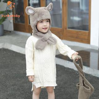 Child Hat Kid Toddler Cute Cap Autumn Winter Casual Fashion Newborn Baby Cartoon Velvet Hat