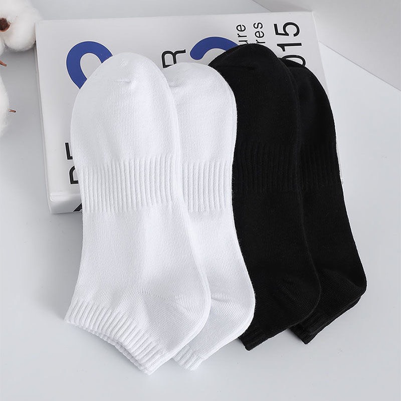 Tất cổ ngắn nam nữ unisex chất liệu cotton thấm hút mồ hôi khử mùi