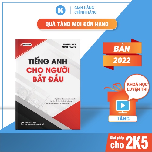 Sách Tiếng anh cho người mất gốc- người mới bắt đầu cô Trang Anh