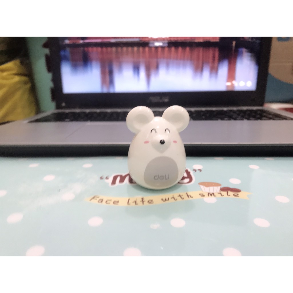 Chuốt chì Deli No.0569 hình chú chuột đáng yêu