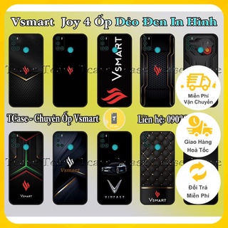 Ốp lưng Vsmart Live 4/ Star 4/ Joy 4 -TPU dẻo in hình logo Vsmart & Vinfat