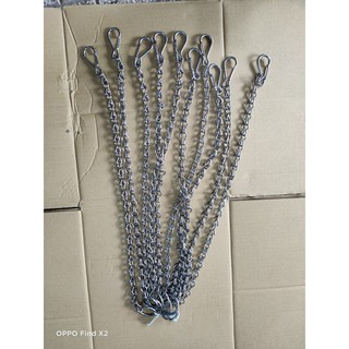 Vòng cổ chó mèo inox loại bé (30cm )