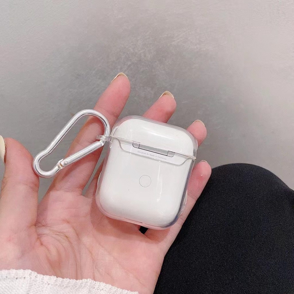 Vỏ bảo vệ hộp sạc tai nghe Bluetooth Airpods 1 2 pro bằng TPU mềm in hoạt hình