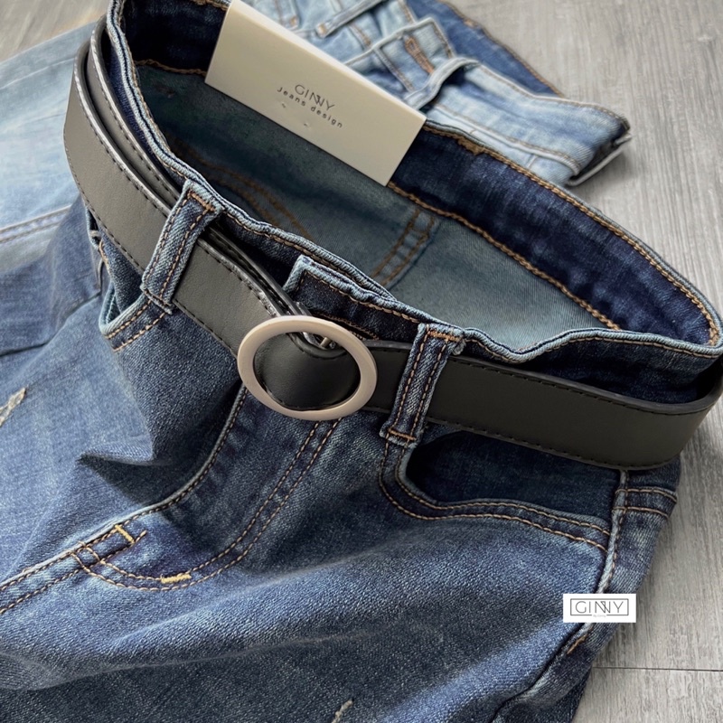 Quần jean co giãn skinny rách xước TY-013 | GinHouse Shop