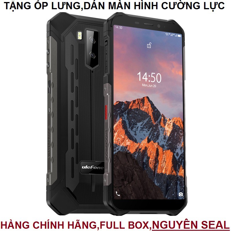 Điện thoại Ulefone Armor X5 Pro (Ram 4Gb,Rom 64Gb,chống nước,chống va đập)