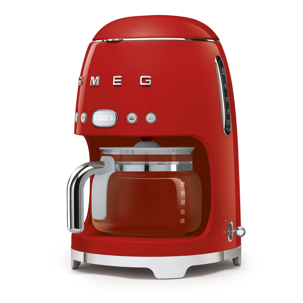 Máy pha cafe SMEG DCF02RDEU màu Đỏ hình trứng