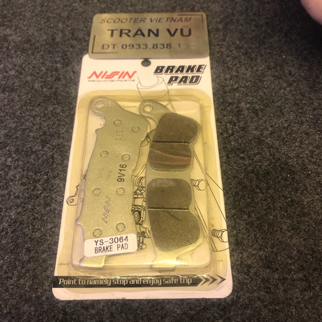 Bố thắng trước sh 3 piston