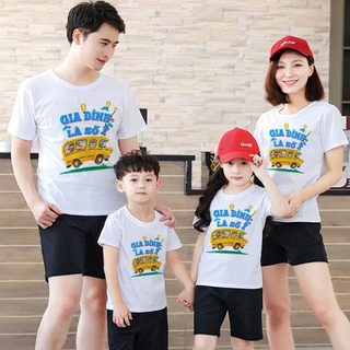 Áo Thun Đồng Phục In Gia Đình Là Số 1 DLX