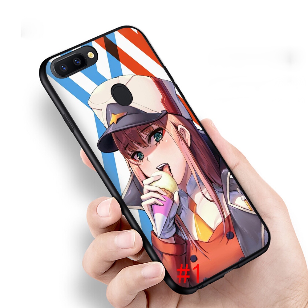 Ốp điện thoại dẻo họa tiết hoạt hình zero two cho OPPO A77 F3 F5 F7 F9 F11 PRO A9 2019 A91 F15 A92S A12E A93 LL98