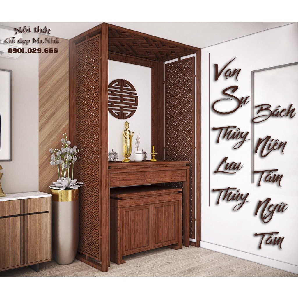 Bàn thờ tủ thờ BT20S