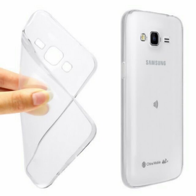 Ốp lưng Silicon trong suốt Samsung J3