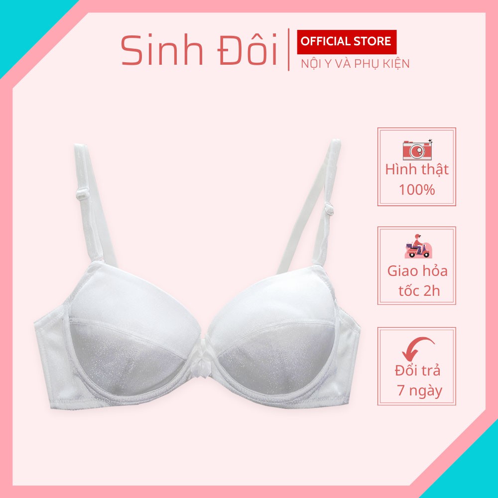 Áo ngực nữ có gọng nâng ngực Annie mút mỏng màu trơn cúp xéo thoải mái mặc áo dài, áo sơ mi size 34-36-38