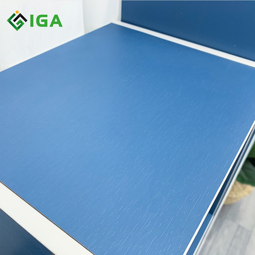 [ SALE HỦY DIỆT] Kệ sách tổ ong IGA đa tầng để sàn xanh coban GP100- cao cấp