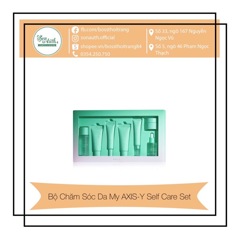 Bộ Chăm Sóc Da My AXIS-Y Self Care Set