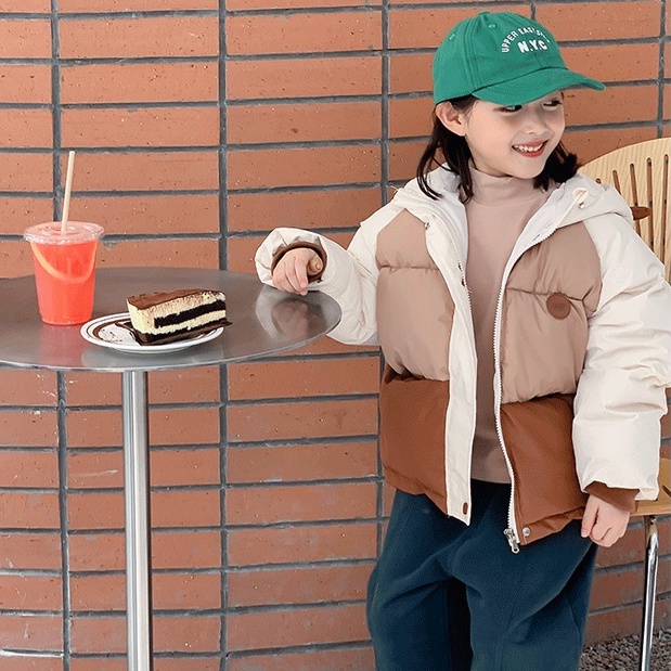 Áo Khoác Phao Cho Bé Trai Bé Gái Phong Cách Hàn Siêu Nhẹ Dày Ấm Shushi_baby