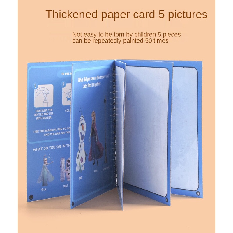 Sách tô màu ma thuật cho bé mẫu giáo