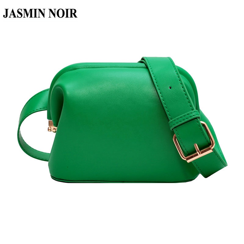 Túi đeo chéo JASMIN NOIR da PU thiết kế đơn giản cho nữ