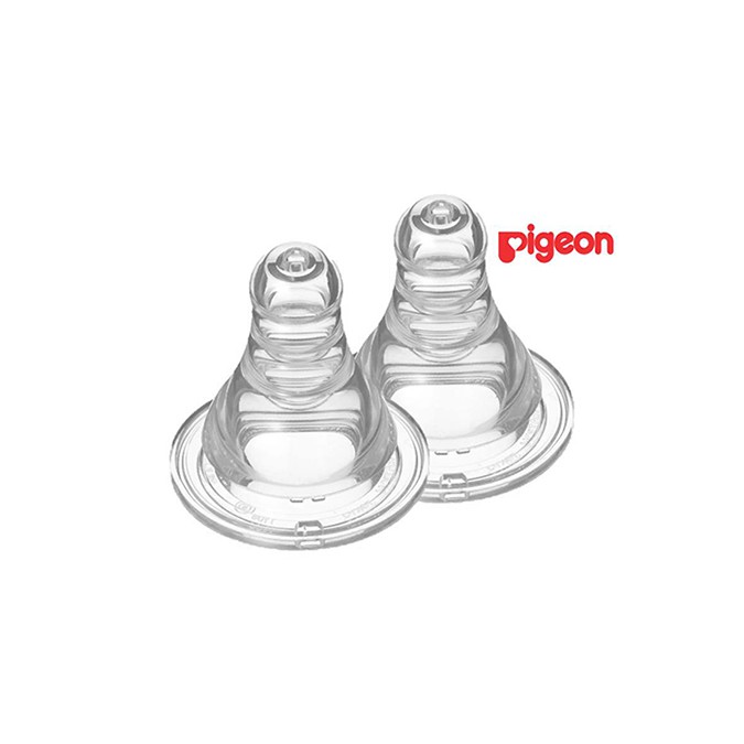 NÚM VÚ PIGEON SILICONE SIÊU MỀM VĨ 2 cái SIZE S,M,L,Y