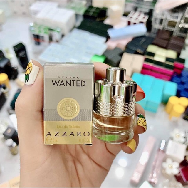 NƯỚC HOA AZZARO WANTED Nam mini 5ml của Pháp