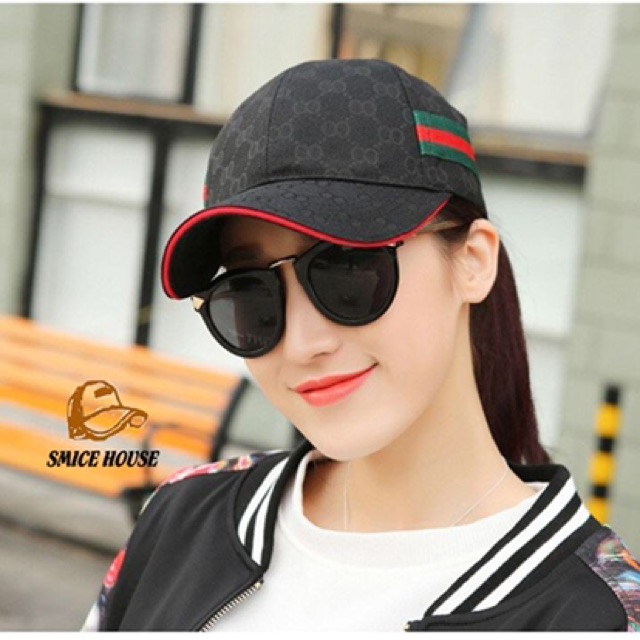 NÓN LƯỠI TRAI NAM HOA VĂN CHÌM SANG TRỌNG, MŨ NAM NỮ
