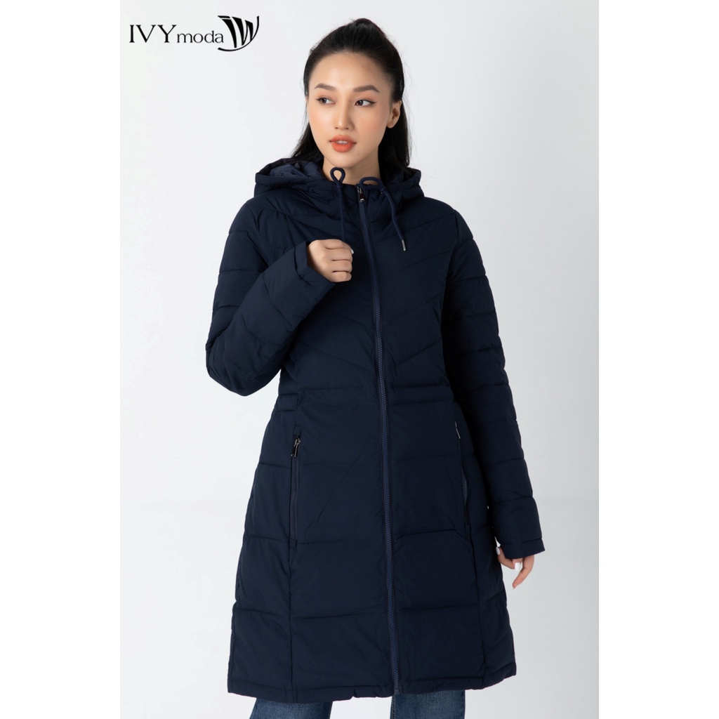 Áo khoác parka nữ chống thấm nước IVY moda MS 71B8032