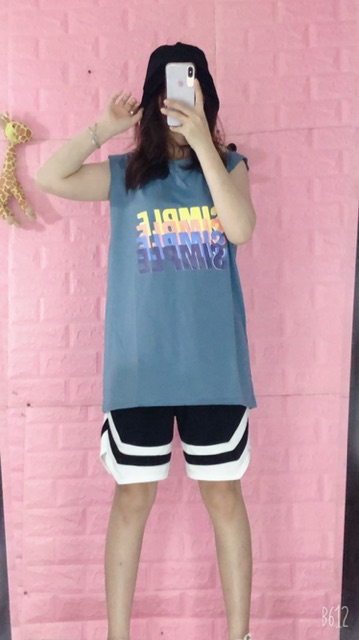 Bộ tanktop UNISEX ⚡️FREESHIP EXTRA⚡️