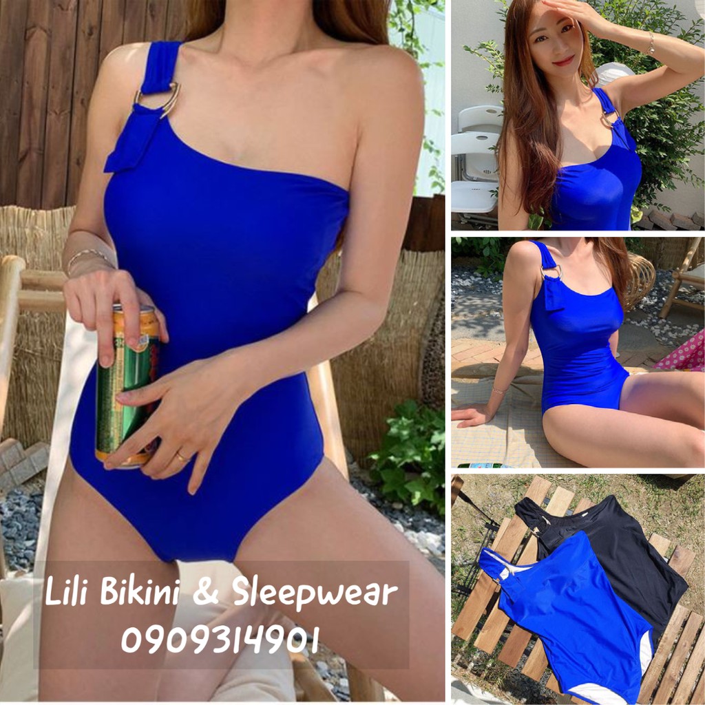 Bikini chéo vai mùa xanh coban siêu đẹp Hàn Quốc | BigBuy360 - bigbuy360.vn