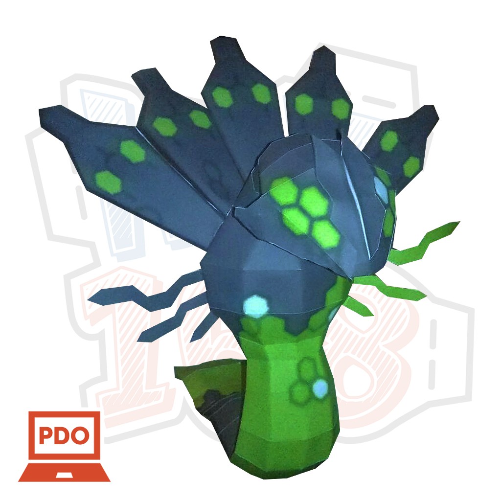 Mô hình giấy Pokemon Zygarde