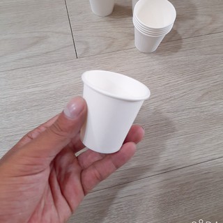 Combo 100 Ly Giấy Nhỏ Có Nắp 80ml