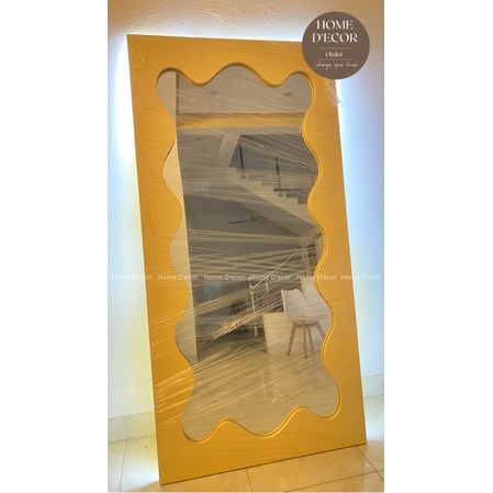 Gương lượn sóng + Đèn led