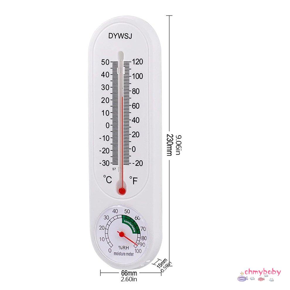 Máy đo độ ẩm treo tường dài Nhiệt kế trong nhà Con trỏ trồng cây đông lạnh [8/14]