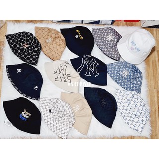 Nón Bucket Monogram MLB