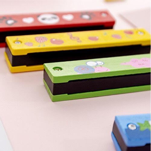 Đồ Chơi Đàn/Kèn Harmonica 32 Lỗ Bằng Gỗ Cho Bé Phát Triển Âm Nhạc