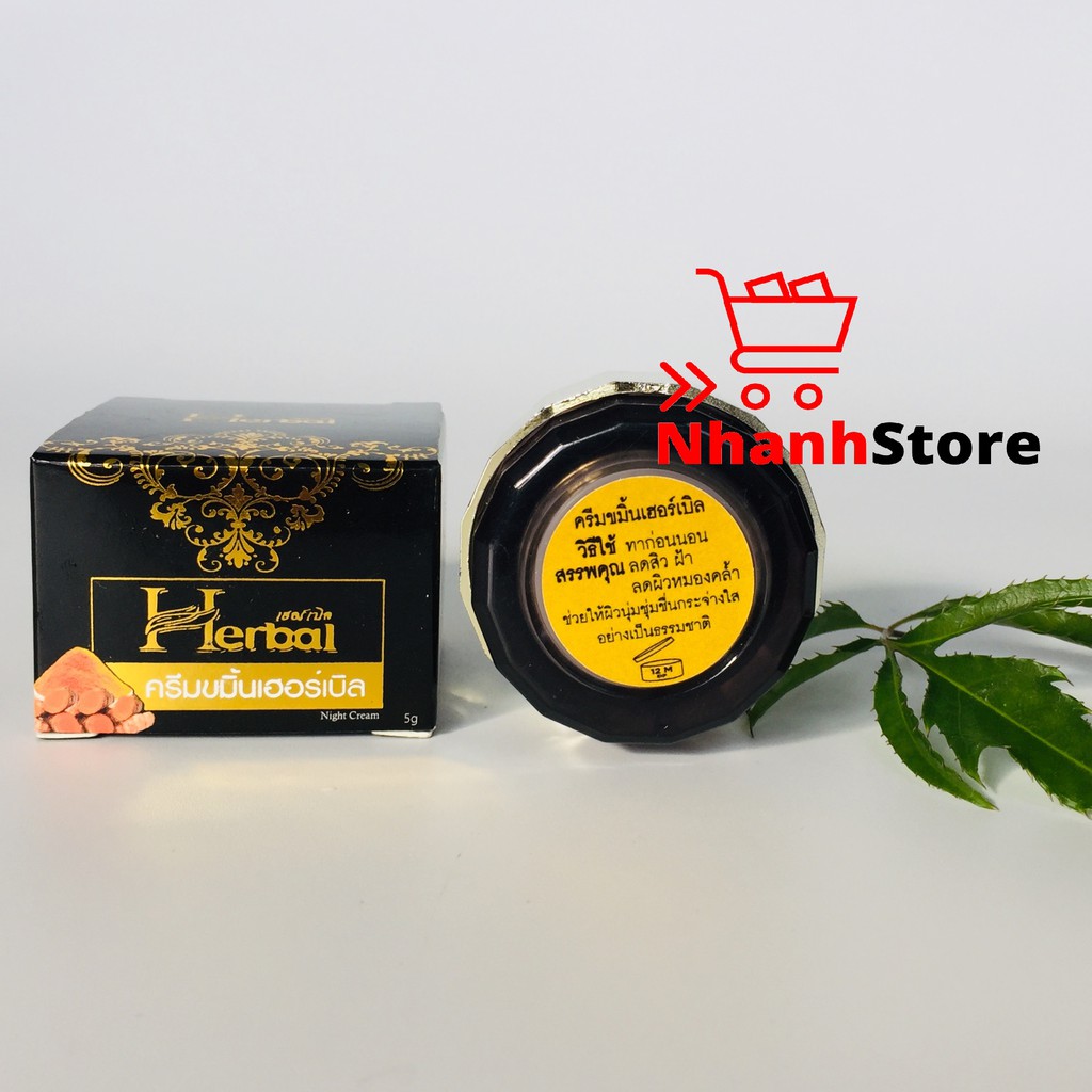 Kem nghệ Herbal Curcumin 12g Thái Lan