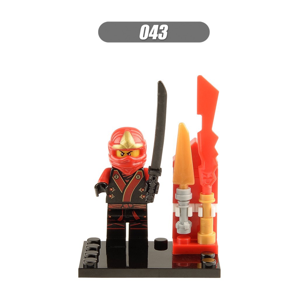 Đồ Chơi Minifigures Nija Go SS3 Các Mẫu Nhân Vật Jay Garmadon Jane Kai X043 - X050