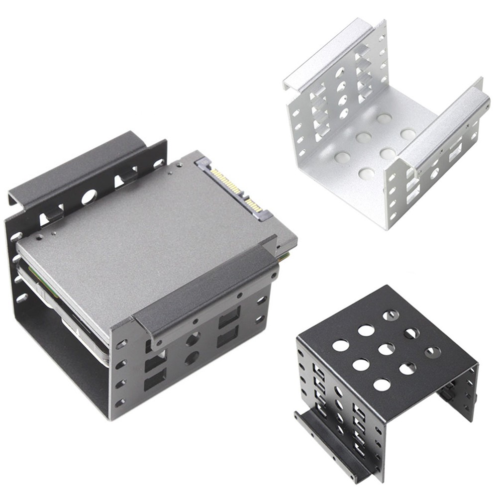 1pc 4 Bay 2.5 In Sata Hdd Ssd Sang 3.5 Inch Aluminum