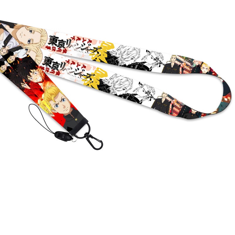 Tmdbyx Hoạt Hình Dây Đeo Điện Thoại / Thẻ Id / Chìa Khóa Họa Tiết Tokyo Revengers Dễ Thương