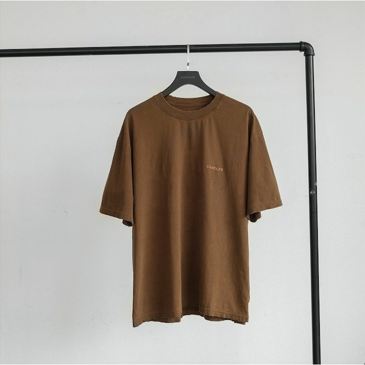 Áo phông unisex wash 2 mặt Solution Candles Studio | BigBuy360 - bigbuy360.vn