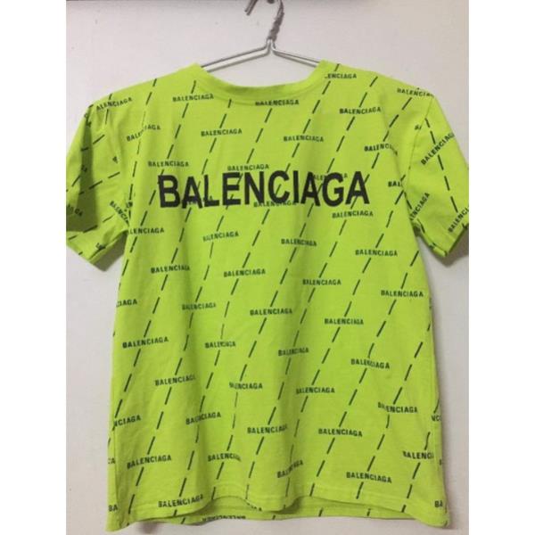 Áo balenciaga xanh chuối chất vải cotton mát chất mịn 😍