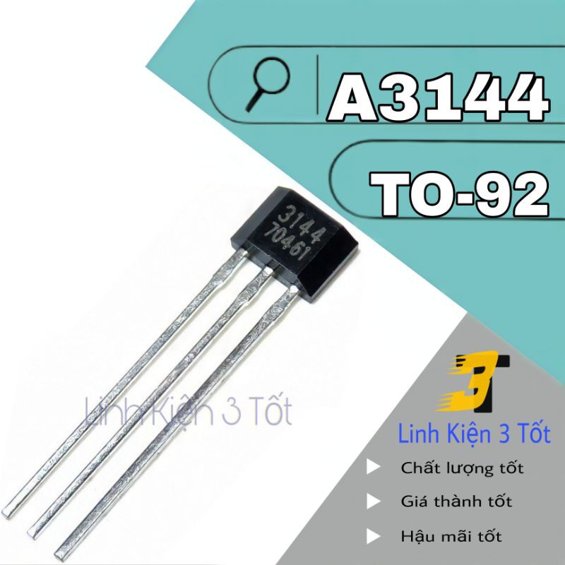 Cảm biến từ Hall A3144 Allegro TO-92