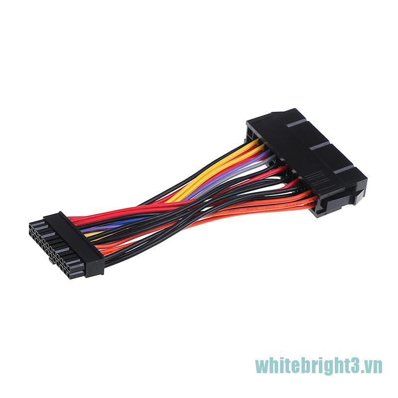 Dây Cáp Nguồn Atx Psu 24pin Female 24p Male Cho Dell 780 980 760 960 Pc