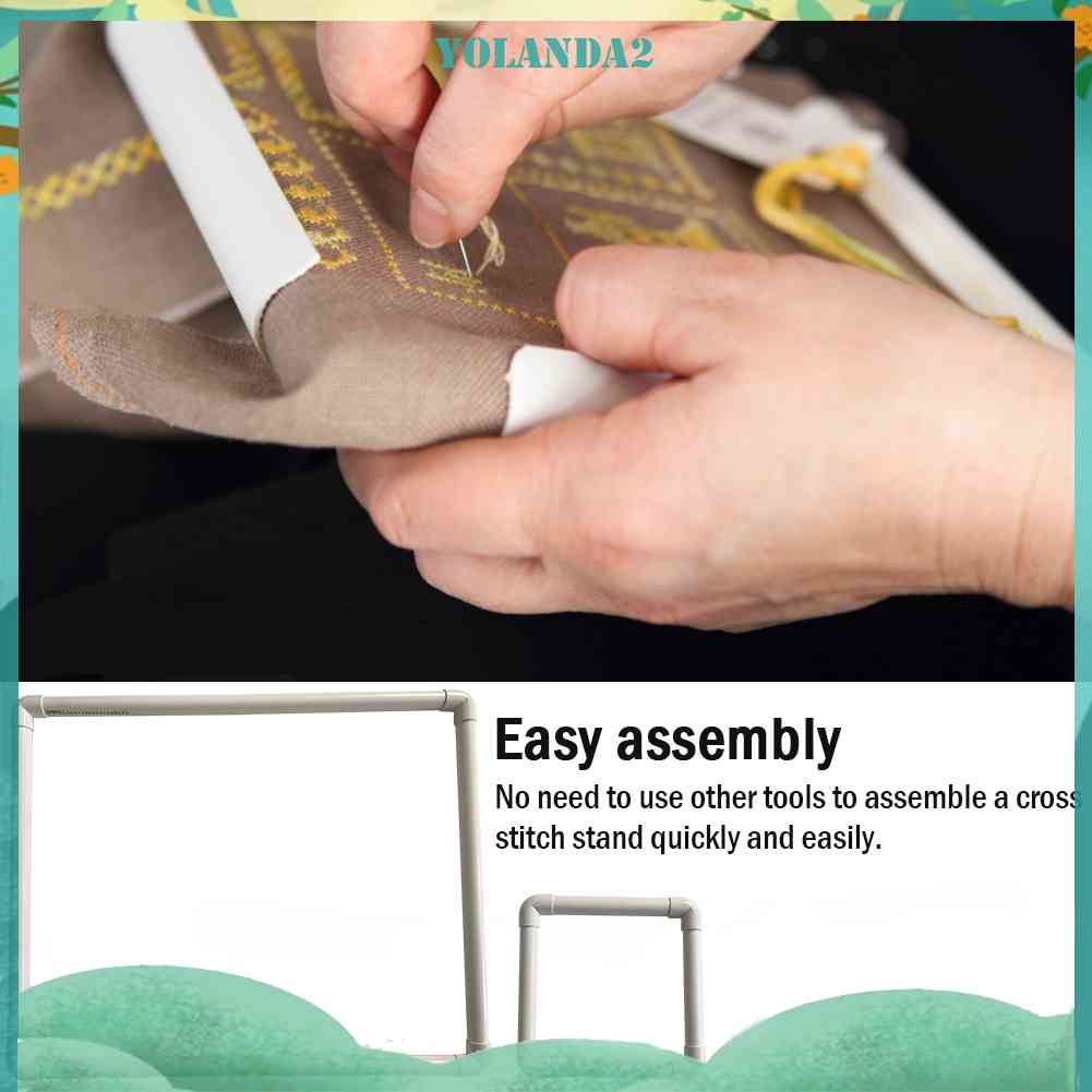 Khung Thêu Tranh Chữ Thập Cầm Tay Tiện Lợi