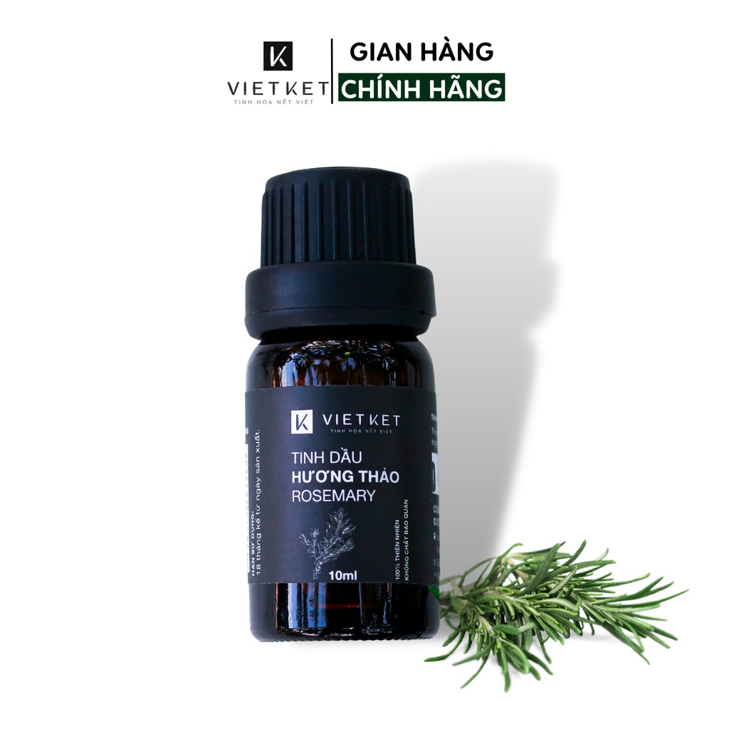Tinh Dầu Hương Thảo VIET KET Chăm Sóc Da Mặt, Dưỡng Tóc Mềm Mượt, Hương Thơm Thư Giãn 100ml