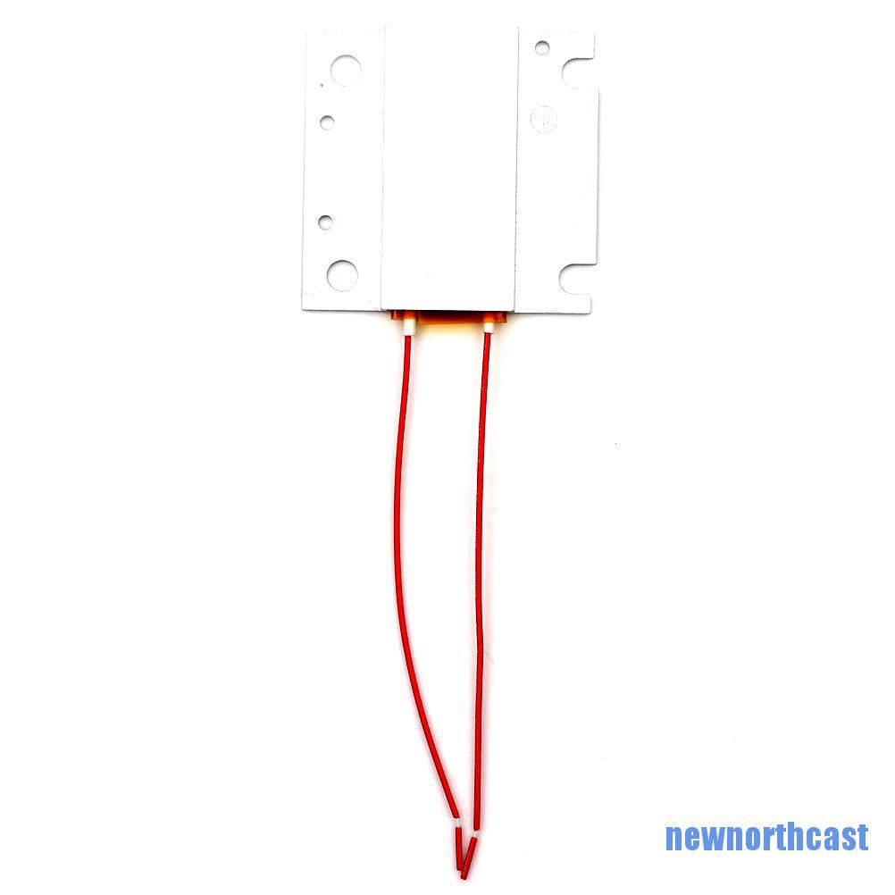 [newnorthcast 0707] New AC 220V 100W Aluminum PTC Heater Thermostat Heating Plate constant temperatu