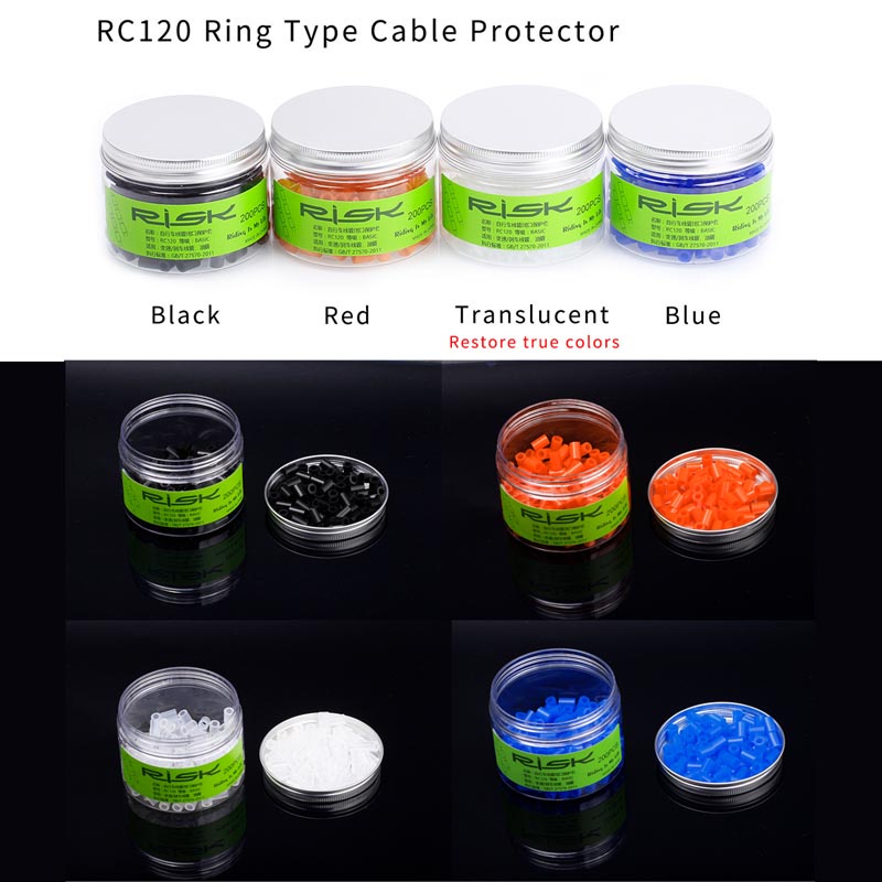 Ống Cao Su Silicon Siêu Nhẹ Bảo Vệ Dây Cáp Phanh Xe Đạp Leo Núi