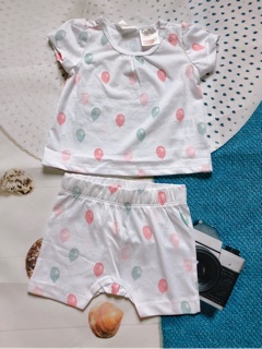 Bộ bé gái bóng bay H&M auth