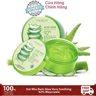 Gel Nha Đam Aloe Vera Soothing 92% Maycreate