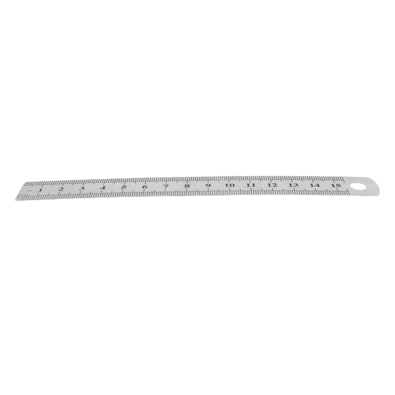 Thước Đo Kim Loại Không Gỉ 15cm 6 Inch Chất Lượng