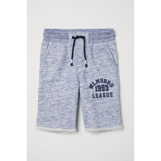 Quần short thun da cá h&m cho bé trai 8-14t qt194